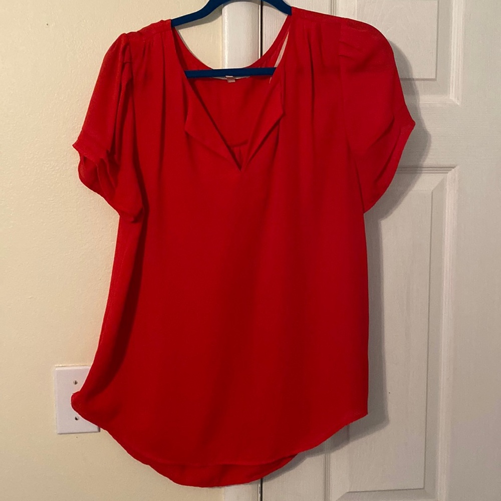 Red blouse boutique brand